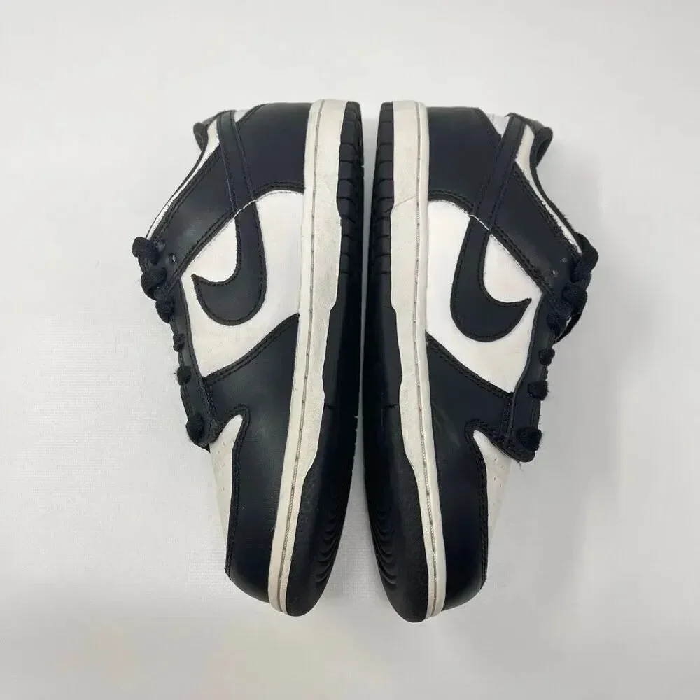Nike Black White Dunk Low Sneaker Shoes CW1588-100 Kids Youth Size 3Y